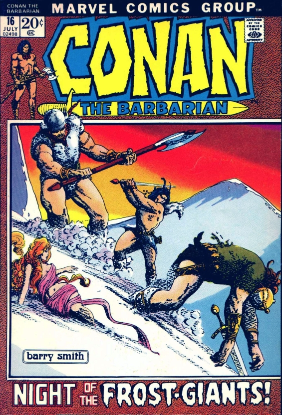 Conan The Barbarian - Night Of The Frost Giants