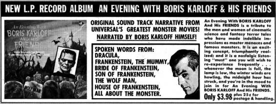 Eerie 1967 - An Evening With Boris Karloff And His Friends