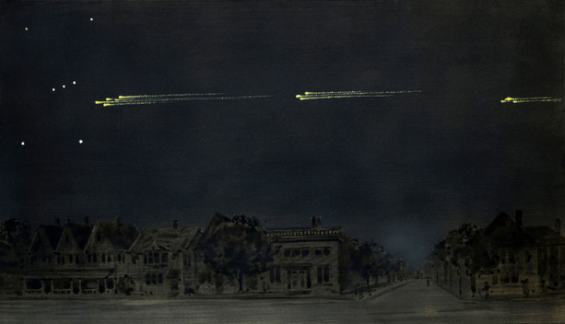 Meteoric Display of February 9, 1913 by Gustav Hahn