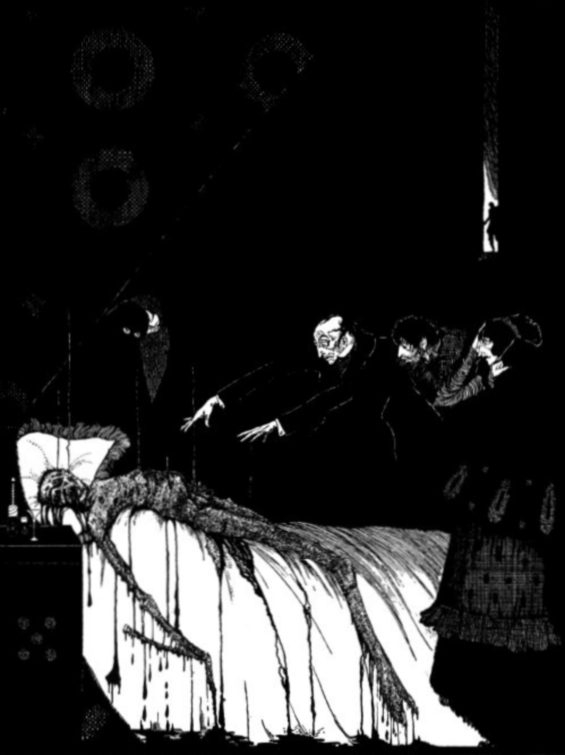 The Facts In The Case Of M. Valdemar - illustrated by Harry Clarke