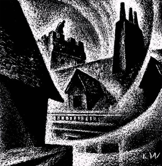The Turn Of The Screw - illustration by Lynd Ward