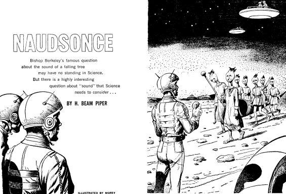 Naudsonce by H. Beam Piper - illustrated by Leo Morey