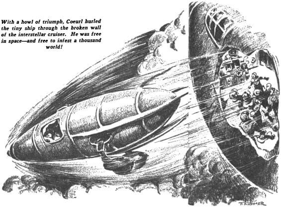 A.E. van Vogt’s Black Destroyer - Astounding Science Fiction, July 1939
