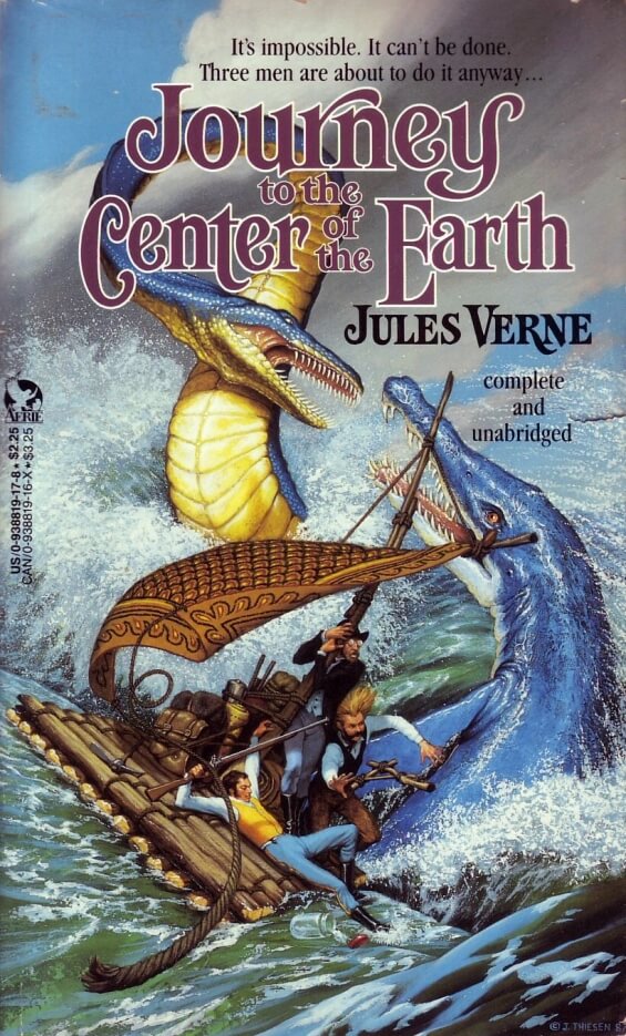 Journey To The Center Of The Earth - illustrated by Jim Thiesen