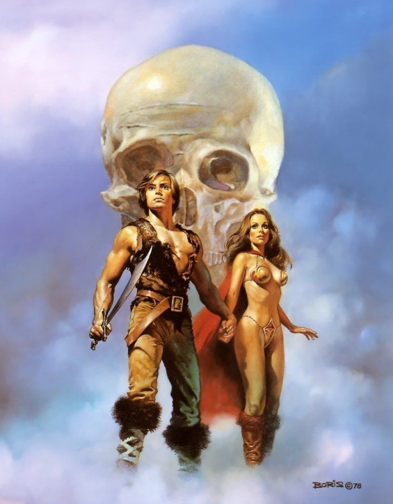 Boris Vallejo cover for The Magic Goes Away