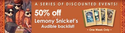 Audible.com Lemony Snicket Sale