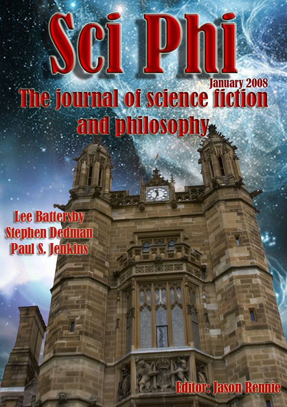 Sci Phi - The Journal Of Science Fiction and Philosophy