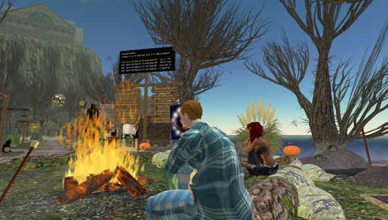 Snapshot from the OCTOBER COUNTRY in Second Life