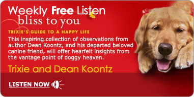 Bliss To You by Dean Koontz and his dead dog