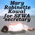 Mary Robinette Kowal for SFWA Secretary