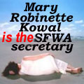 Mary Robinette Kowal is the SFWA Secretary