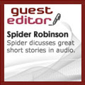 Spider Robinson is Audible’s latest Sci-fi Guest Editor