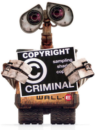 WALL-E, copyright criminal.
