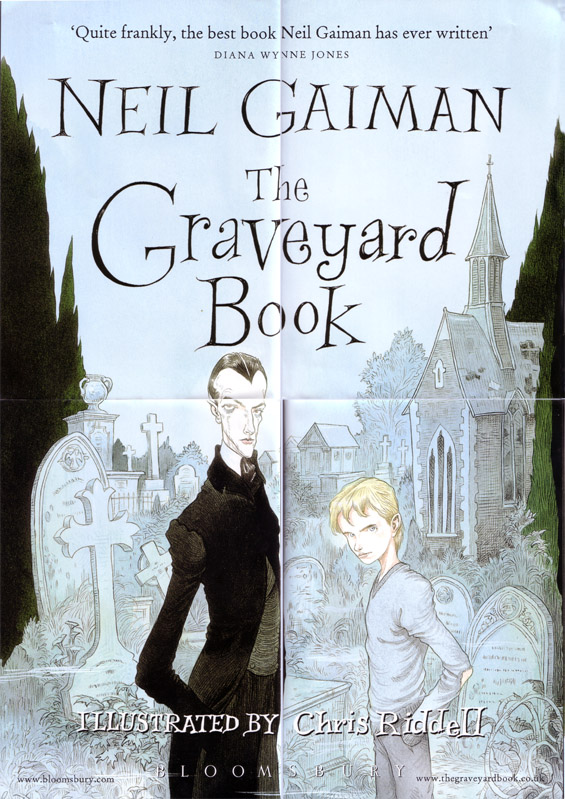 The Graveyard Book Signed Poster OBVERSE
