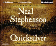 BRILLIANCE AUDIO Quicksilver by Neal Stephenson