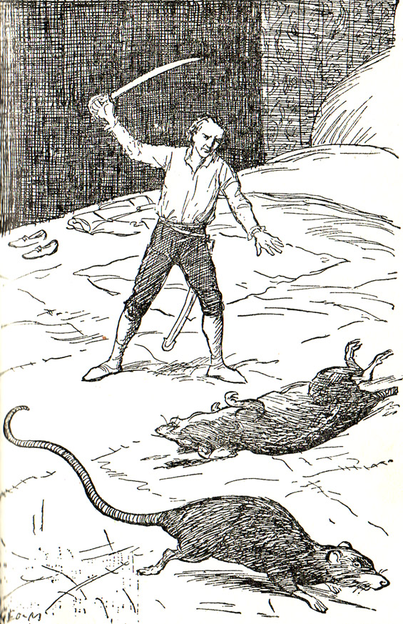 From Chapter 1 - A Voyage To Brobdingnag (Gulliver's Travels) illustrated by George Morrow