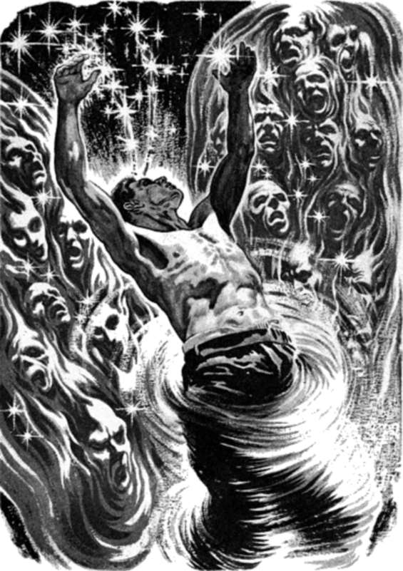 The Big Time by Fritz Leiber - Illustrated by Virgil Finlay