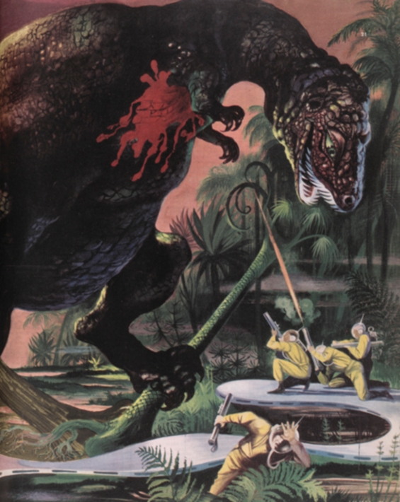 Ray Bradbury's A Sound Of Thunder, illustrated by Frederick Siebel