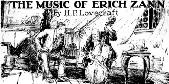The Music Of Erich Zann - illustration by Andrew Brosnatch