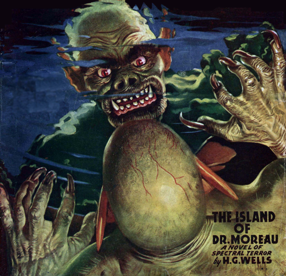 Famous Fantastic Mysteries - THE ISLAND OF DOCTOR MOREAU