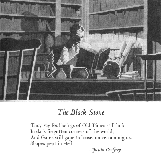 The Black Stone - art by Jim & Ruth Keegan