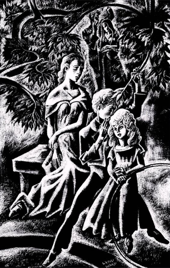 The Turn Of The Screw - illustration by Lynd Ward
