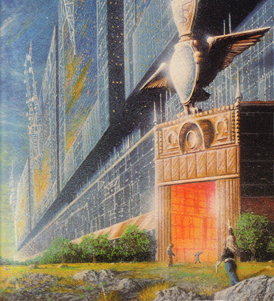 The Todos Santos Arcology from the cover of the 1986 Pocket Books paperback