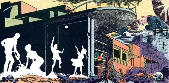 Weird Fantasy #17 - There Will Come Soft Rains - adapted by Wally Wood
