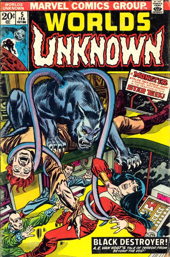 Worlds Unknown #5 - Black Destroyer (COMICS adaptation)