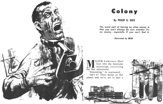 Colony by Philip K. Dick - illustrated by Ed Emshwiller