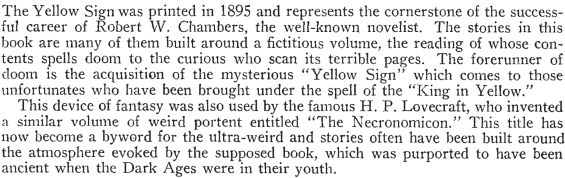 Editorial from Famous Fantastic Mysteries, September, 1943
