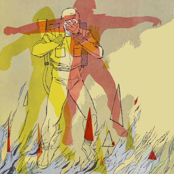 Fahrenheit 451 - illustration by Ben Denison