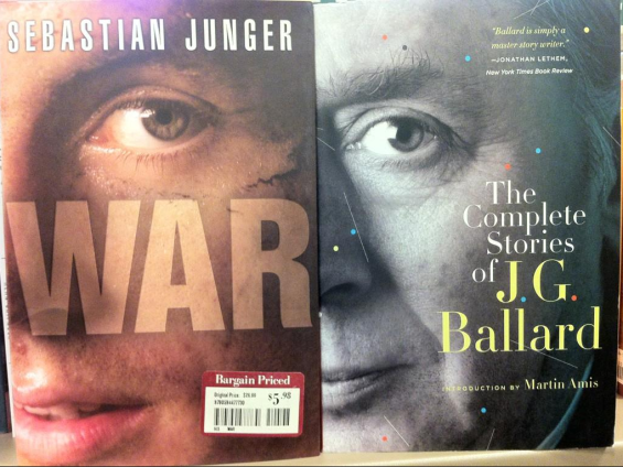 Sebastian Junger vs. J.G.  Ballard