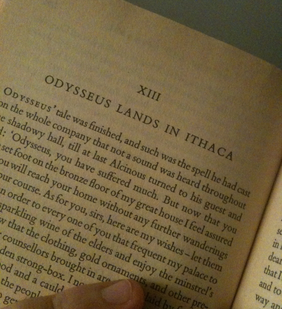 Odysseus Lands In Ithaca