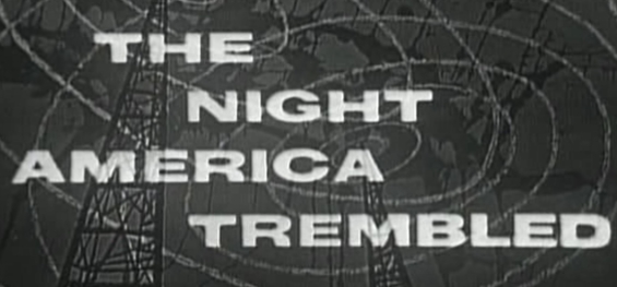 Studio One - The Night America Trembled