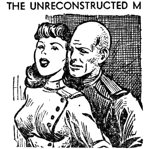 The Unreconstructed M - illustration by Frank Kelly Freas