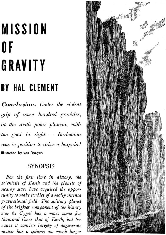 Mission Of Gravity by Hal Clement
