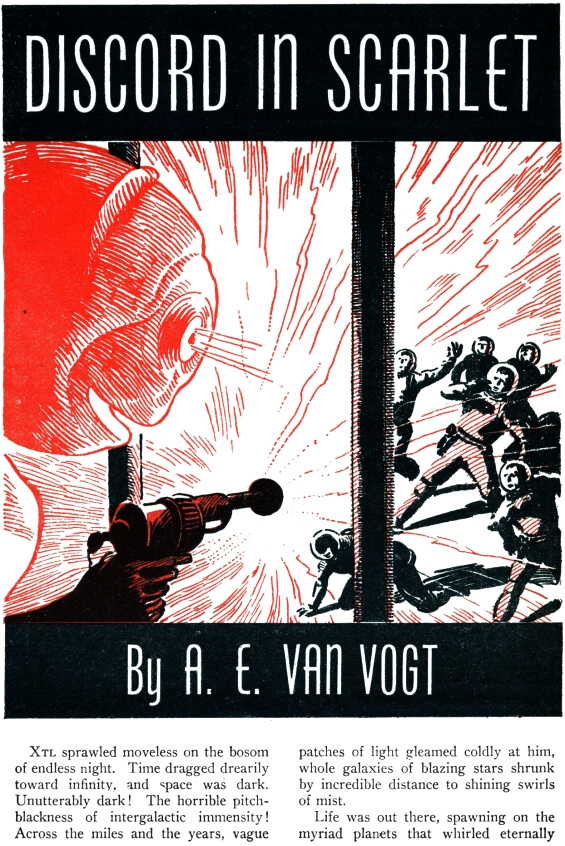 Discord In Scarlet by A.E. van Vogt
