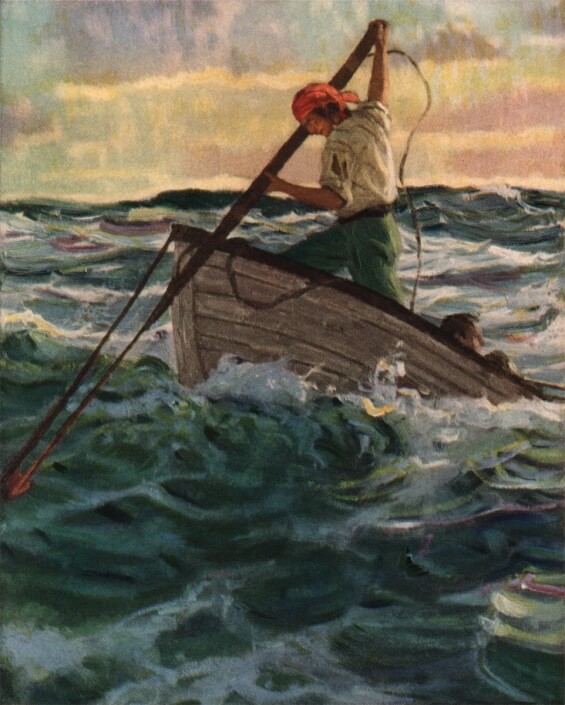 Moby Dick or The White Whale by Herman Melville - Illustrations by Mead Schaeffer