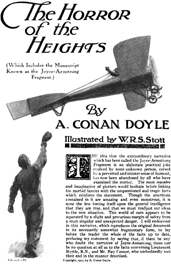 The Horror Of The Heights by Sir Arthur Conan Doyle