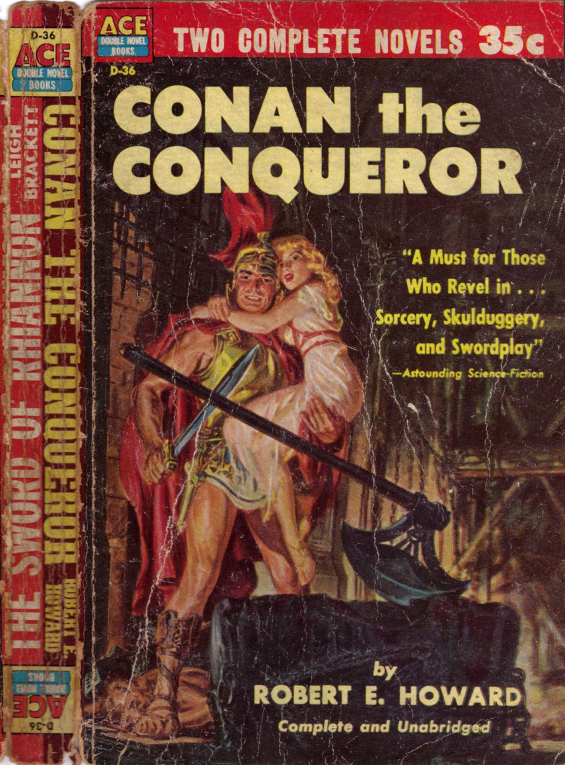ACE Double D-36 - Conan The Conqueror by Robert E. Howard (aka The Hour Of The Dragon)