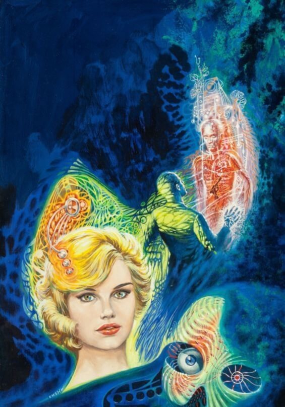The Simulacra by Philip K. Dick - Illustration by Ed Emshwiller