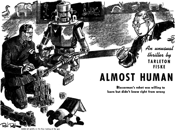 Almost Human illustrated by Rod Ruth