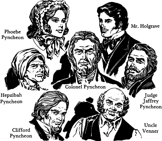 Characters in The House Of The Seven Gables