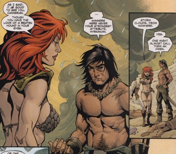 Conan Red Sonja - page 56 "A Beaten Hound"
