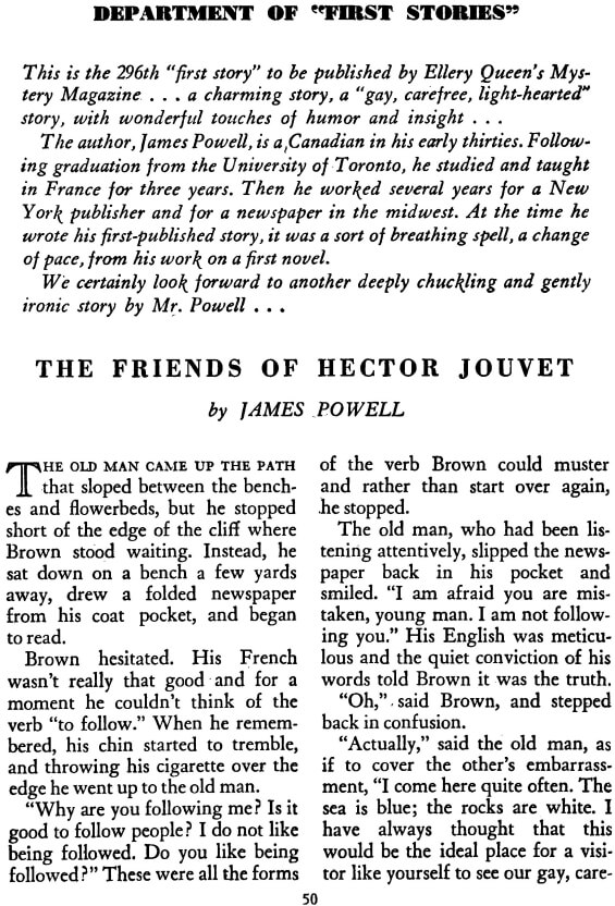 Ellery Queen's Mystery Magazine v47 n04 [1966-04] - The Friends Of Hector Jouvet by James Powell