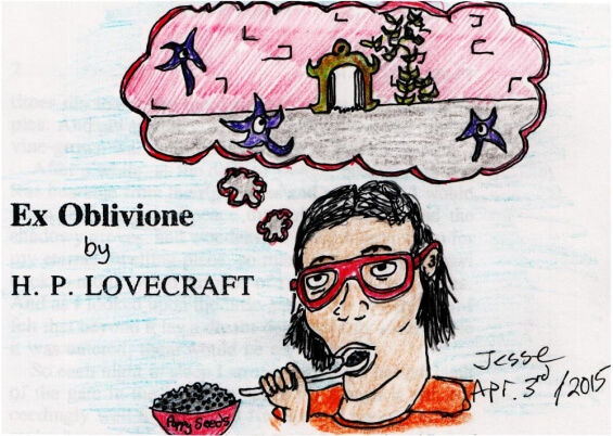 Ex Oblivione by H.P. Lovecraft - illustrated by Jesse