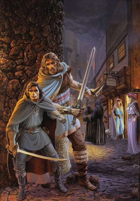 Fafhrd and The Gray Mouser - art by Keith Parkinson