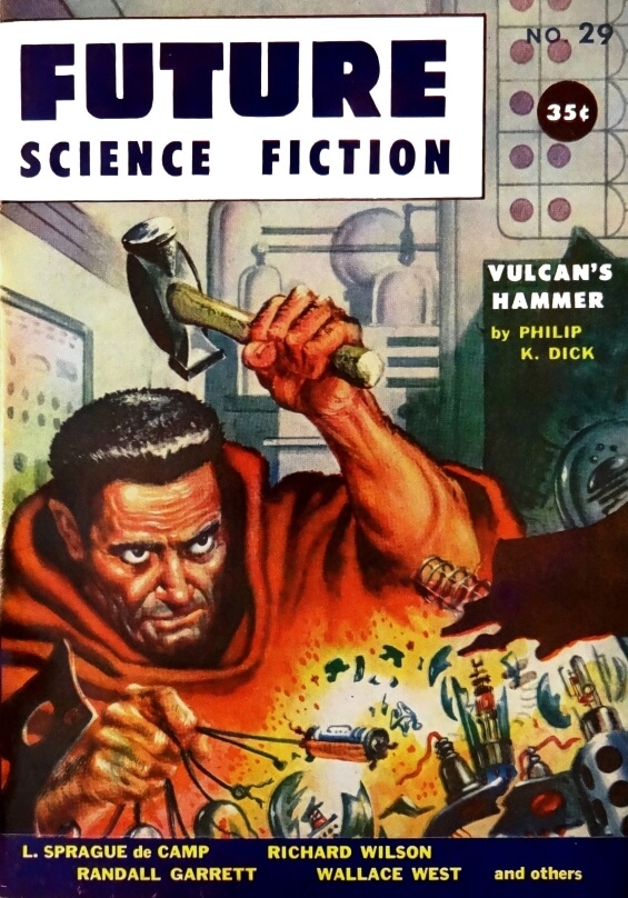 Future Science Fiction No. 29 (1956). Cover Art by Frank Kelly Freas