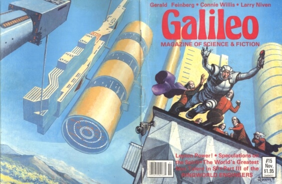1979 -1980 serialization of THE RINGWORLD ENGINEERS by Larry Niven in Galileo